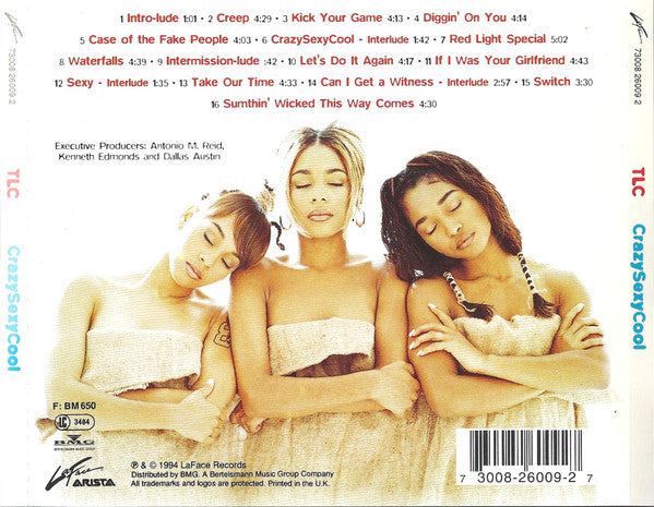 TLC - CrazySexyCool - Used CD image 2
