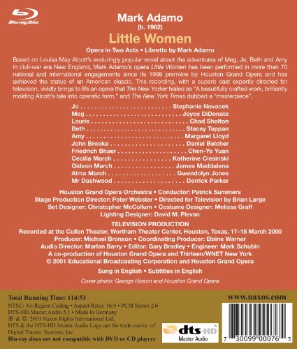 Little Women: Houston Grand Opera (Summers) - Blu-ray image 2