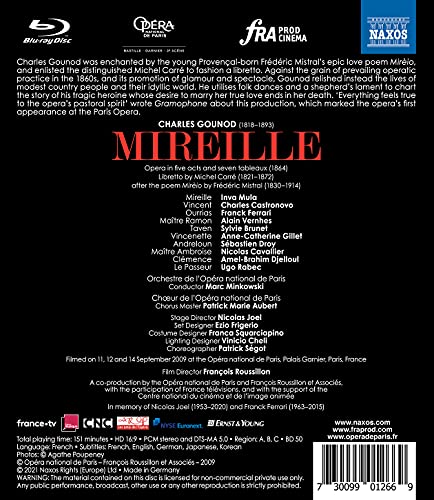 OPERA DE PARIS/MINKO - GOUNOD:MIREILLE - DVD image 2