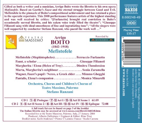 SOLOS:OCCTM PALERMO: - BOITO:MEFISTOFELE - CD2 image 2
