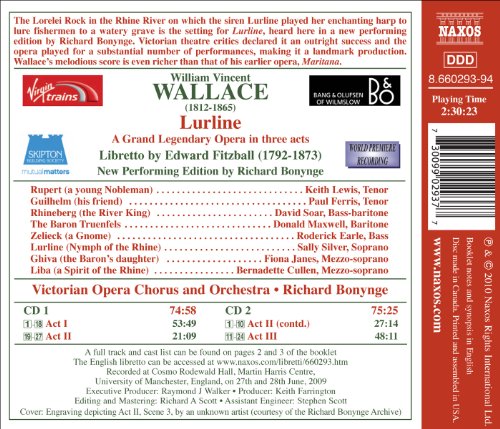 SOLOISTS:VICTORIAN O - WALLACE:LURLINE - CD image 2