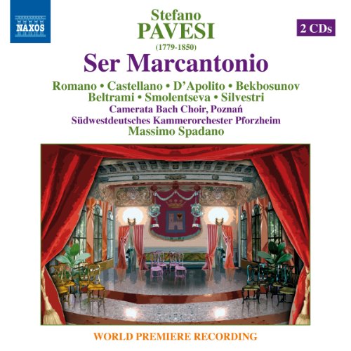 ROMANO:BEKBOSUNOV:BE - PAVESI:SER MARCANTONIO - CD image 1