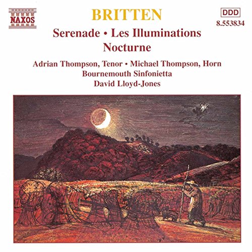 THOMPSON:BOURNEMOUGH - BRITTEN: SERENADE FOR TENOR / - CD