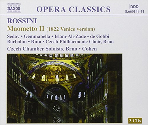 CZECH CHBR SOLOISTS: - ROSSINI: MAOMETTO II - CD image 1