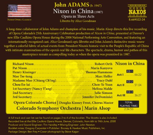 Colorado Symphony Or - Nixon In China - CD image 2