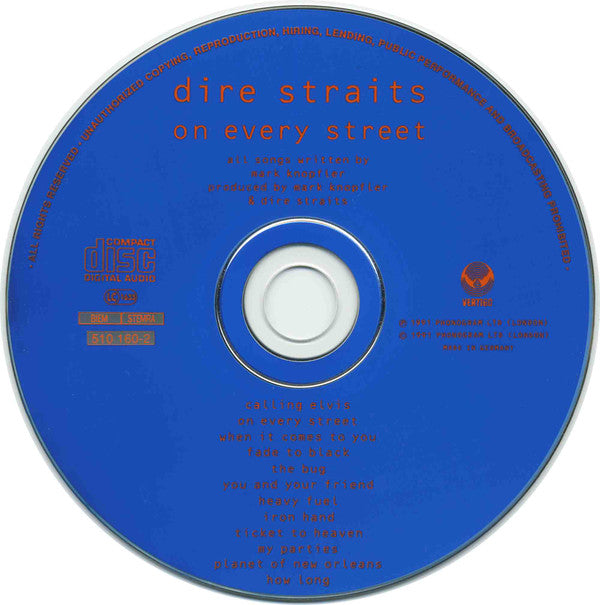 Dire Straits - On Every Street - Used CD image 8