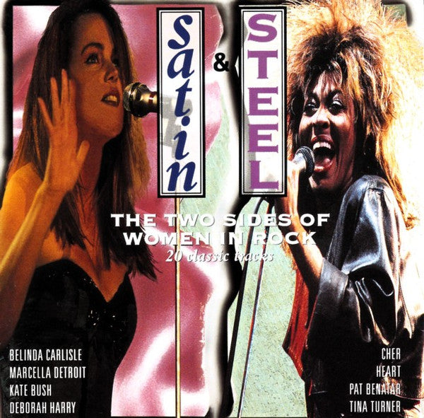 Various - Satin & Steel - The Two Sides Of Women In Rock - 20 Classic image 1
