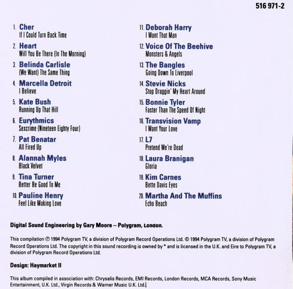 Various - Satin & Steel - The Two Sides Of Women In Rock - 20 Classic image 4