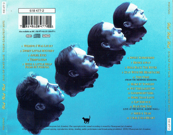 Wet Wet Wet - End Of Part One (Their Greatest Hits) - Used CD image 2