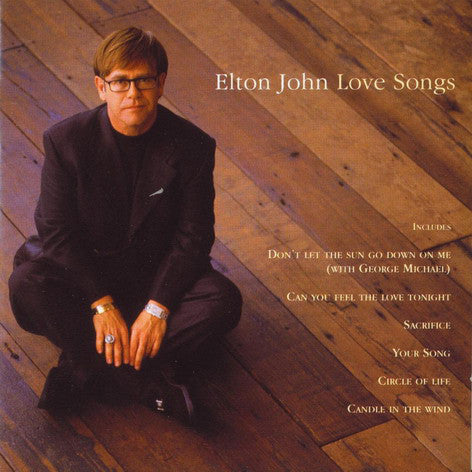 Elton John - Love Songs - Used CD image 1
