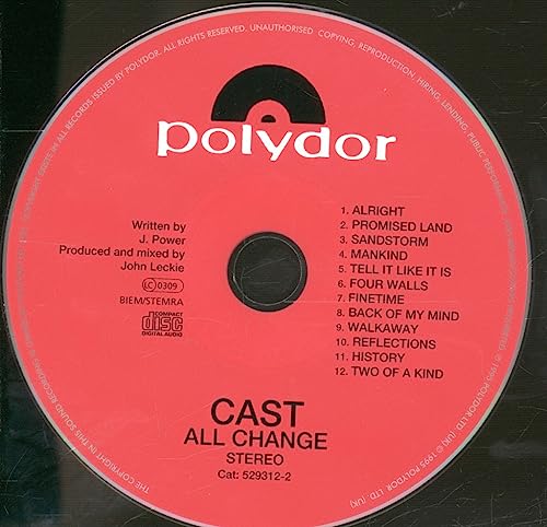 Cast - All Change - CD image 1