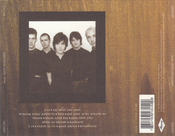 Texas - White On Blonde - Used CD image 2