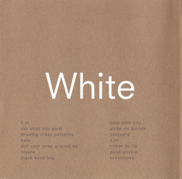 Texas - White On Blonde - Used CD image 4