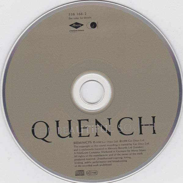Beautiful South - Quench - Used CD image 8
