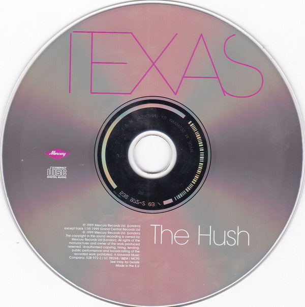 Texas - Hush - Used CD image 8