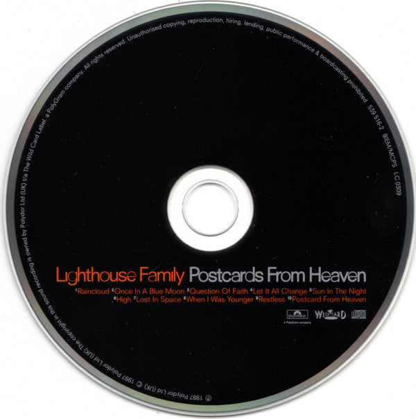 Lighthouse Family - Postcards From Heaven - Used CD image 10