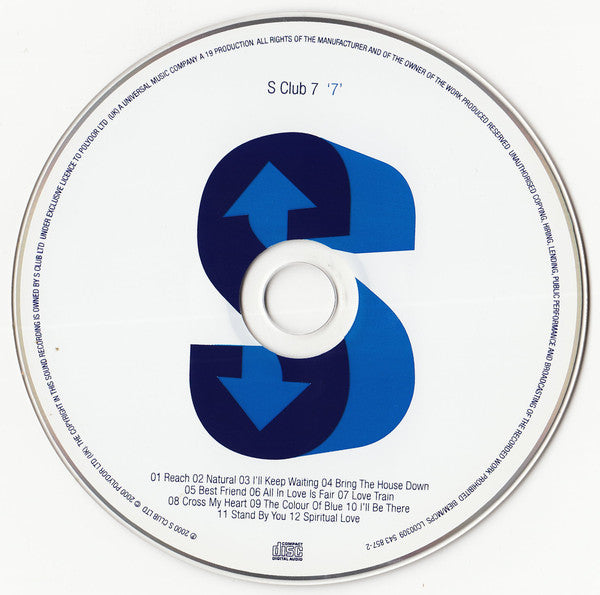 S Club 7 - '7' - Used CD image 9