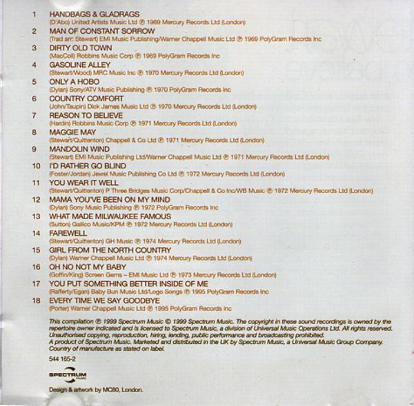 Rod Stewart - Reason To Believe - Used CD image 10