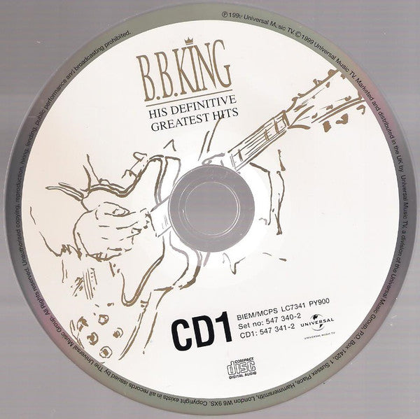 B.B. King - His Definitive Greatest Hits - CD image 9