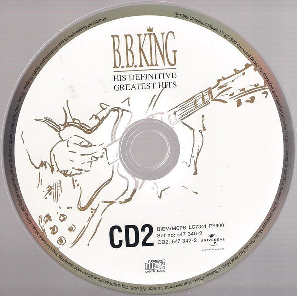 B.B. King - His Definitive Greatest Hits - CD image 10