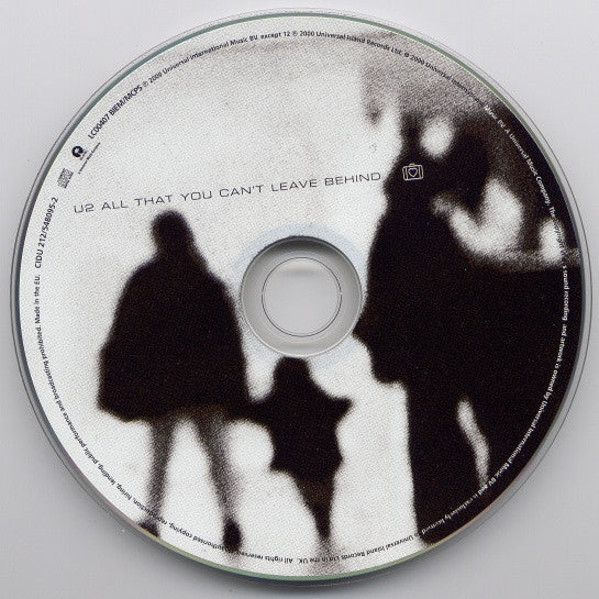 U2 - All That You Can't Leave Behind - Used CD image 3