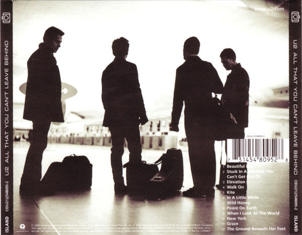 U2 - All That You Can't Leave Behind - Used CD image 9