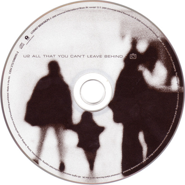 U2 - All That You Can't Leave Behind - Used CD image 10