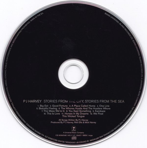 PJ Harvey - Stories From The City, Stories From The Sea - CD image 1