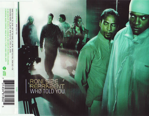 Roni Size / Reprazen - Who Told You - Used CD image 1