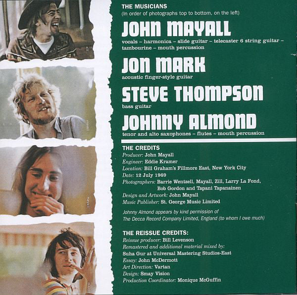 John Mayall - Turning Point - CD image 2