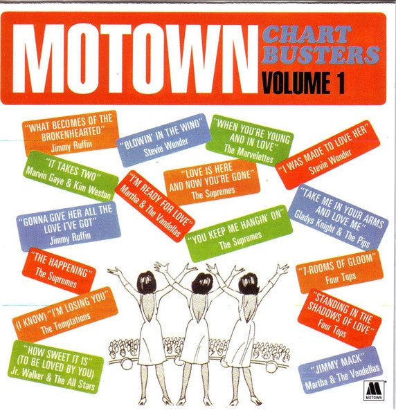 Various - Motown Chartbusters Volume 1 - Used CD image 1