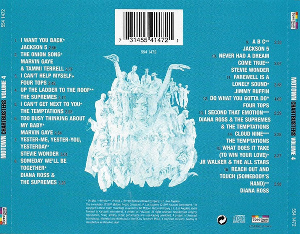 Various - Motown Chartbusters Vol. 4 - Used CD image 7