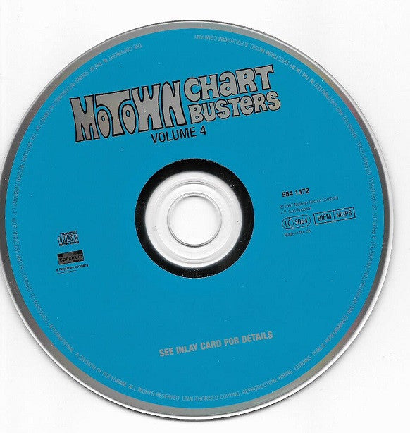 Various - Motown Chartbusters Vol. 4 - Used CD image 8