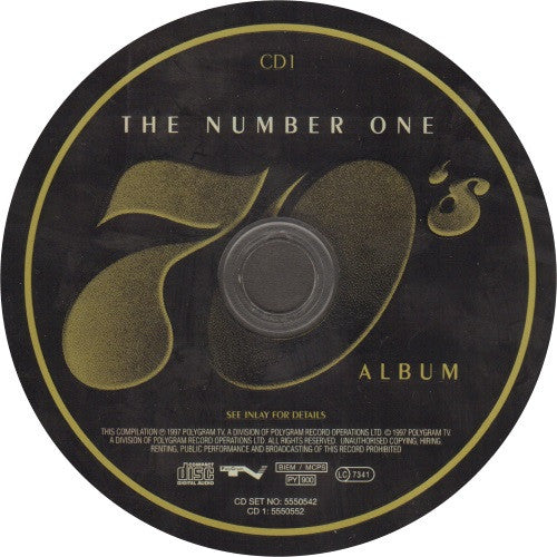 Various - Number One 70's Album - Used CD image 3