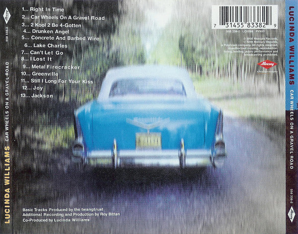 Lucinda Williams - Car Wheels On A Gravel Road - CD image 6