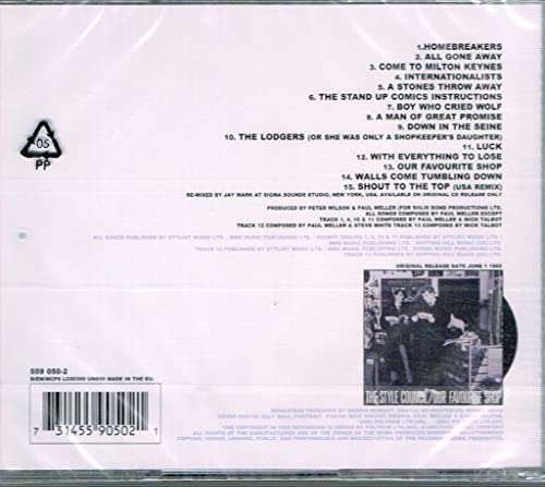 Style Council - Our Favourite Shop - CD image 2