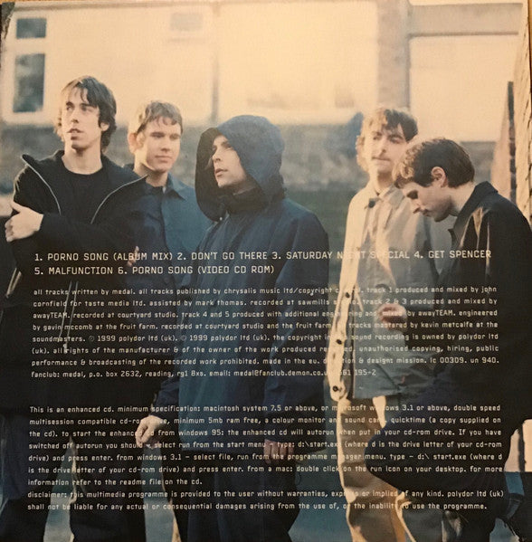 Medal - Porno EP - Used CD image 9