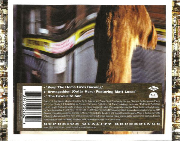 Bluetones - Keep The Home Fires Burning - Used CD image 7