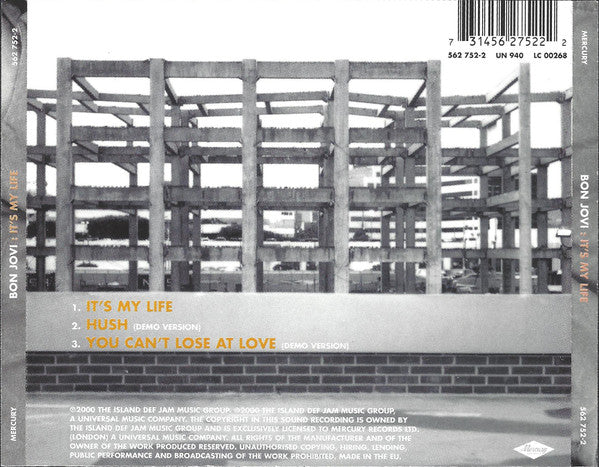 Bon Jovi - It's My Life - Used CD image 2