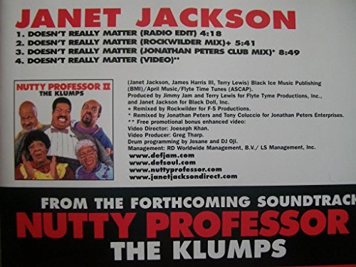 Janet Jackson - Doesn't Really Matter - Used CD image 2