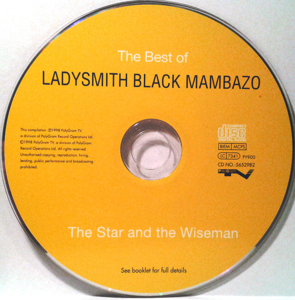 Ladysmith Black Mamb - Best Of (The Star And The Wiseman) - Used CD image 3