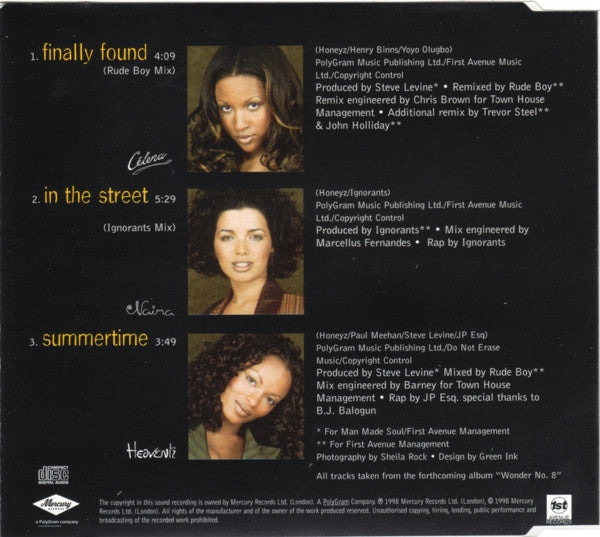 Honeyz - Finally Found - Used CD image 7