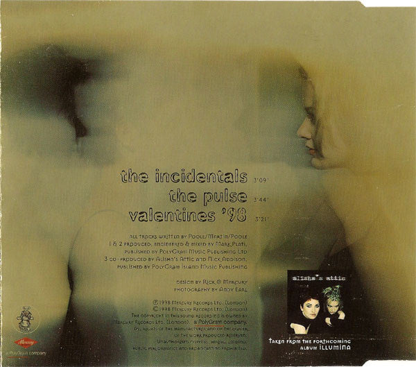 Alisha's Attic - Incidentals - Used CD image 3