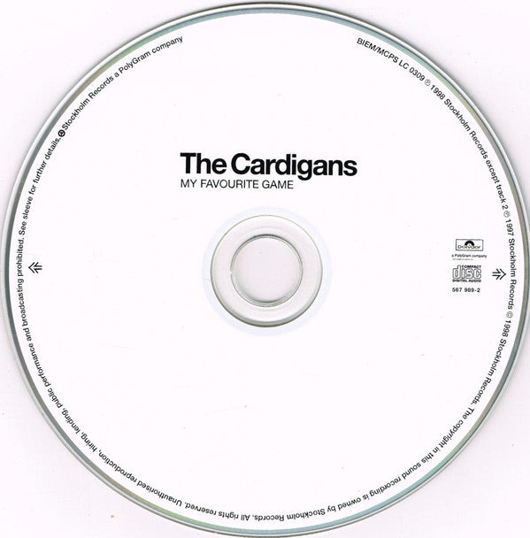 Cardigans - My Favourite Game - Used CD image 4