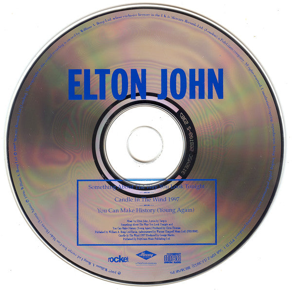 Elton John - Something About The Way You Look Tonight / Candle In The image 3