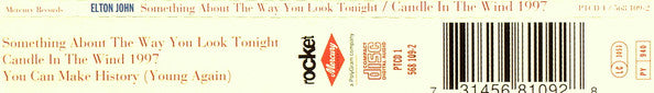 Elton John - Something About The Way You Look Tonight / Candle In The image 9