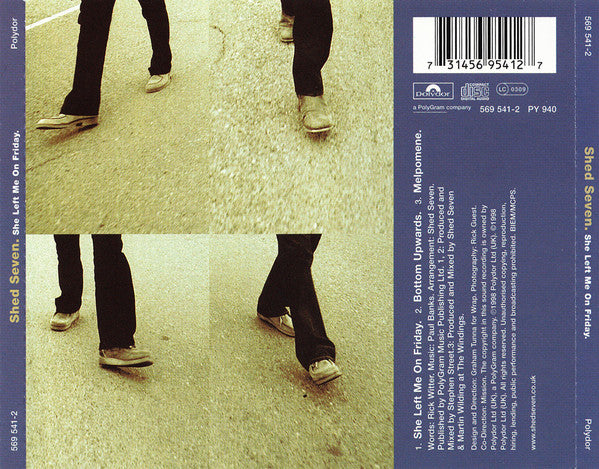 Shed Seven - She Left Me On Friday - Used CD image 3
