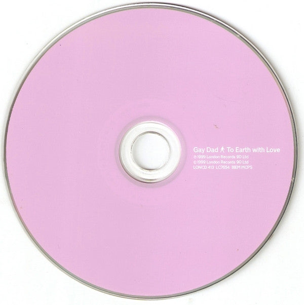 Gay Dad - To Earth With Love - Used CD image 3
