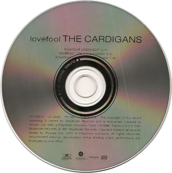 Cardigans - Lovefool - Used CD image 5