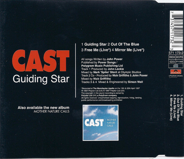 Cast - Guiding Star - Used CD image 2